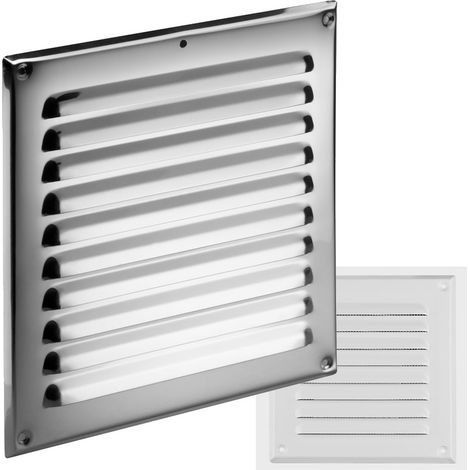 Rejilla de ventilación Awenta mta2n acero inoxidable 16.5x16.5 cm (1/2)