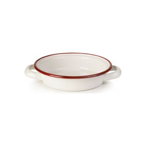 ibili Bordeaux plato para huevos blanco 25 cm de ancho