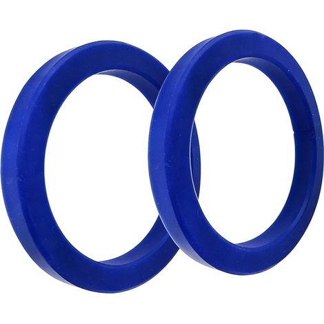 Rechange Silicone Torique AméLioré E61,E61 Joint de Groupe en Silicone Haute Qualité Compatible avec Diverses Machines à Café Espresso Accessoires Café Bleu (2 Pièces) (1/5)