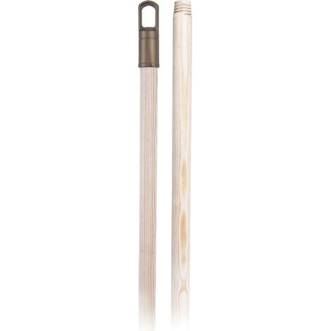Mopp- und Besenstiel aus Holz 125 cm (1/2)