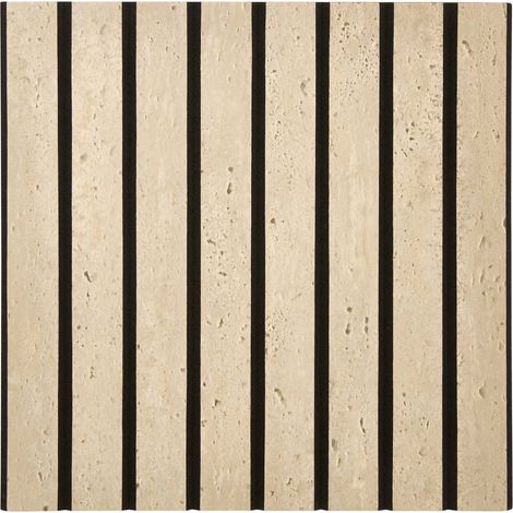 Set di 2 adesivi murali effetto travertino ribo 30x30cm - Atmosphera créateur d'intérieur (1/2)