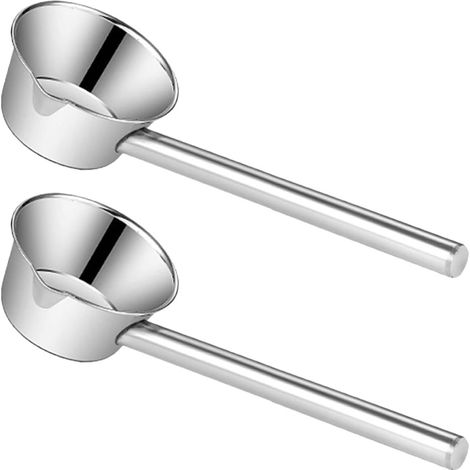 Ensemble de 2 ustensiles de cuisine en acier inoxydable (1/4)