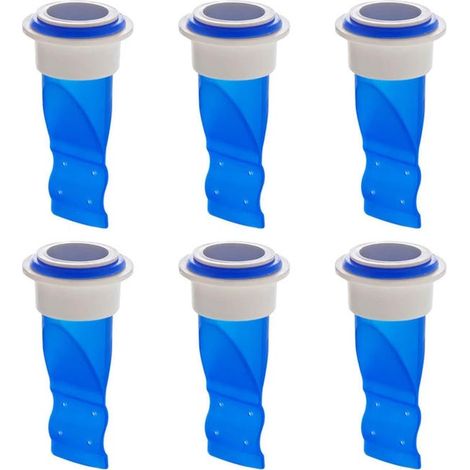 Couvercle de bonde en 6 pièces avec joint anti-refoulement Anti-obstruction, sans filtre (1/5)