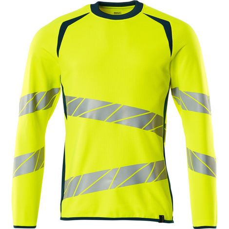 Mascot T-Shirt 19084-781-1744 Gr. 4XL hi-vis gelb/dunkelpetroleum