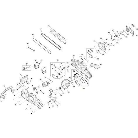 PCB E COMP ELETTR. CS 700 LI 48 ORIGINALE STIGA - 118811418/0