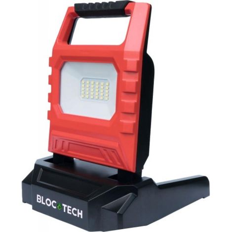 Bloc autonome portable d'intervention LED rechargeable IP54 – 30 LEDs – 15W – 270 à 1500 lm – Autonomie jusqu'à 12h – Bloc.Tech (1/3)