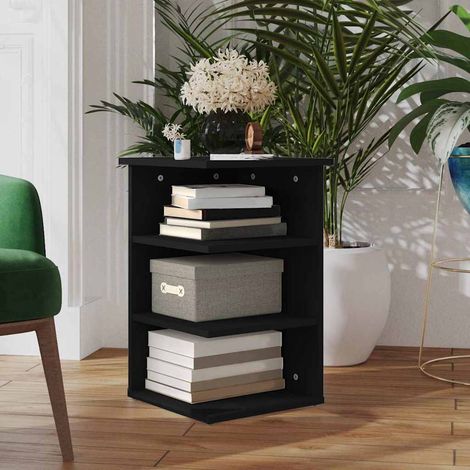 Armoire latérale-Meuble de rangement Noir 35x35x55 cm Aggloméré 747661 (1/5)