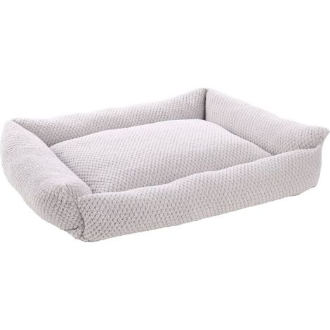 Flamingo  -  XXl Basket Jacquard Rectangle Grey -100cm
