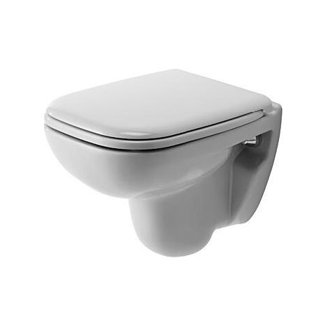 Duravit D-Code Wand-WC Compact, wandhängend, Tiefspüler, 350 × (1/5)