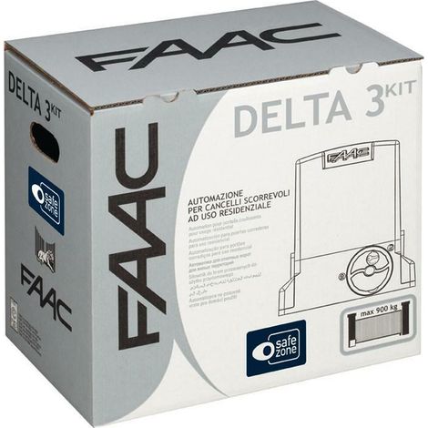 FAAC 741 DELTA 3 KIT 900 kg 230v 105630445 Automatismo para cancelas correderas