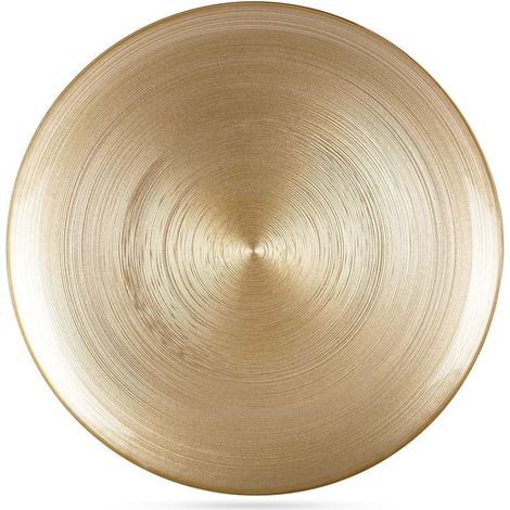 Elegant golden glass dish for meals and snacks