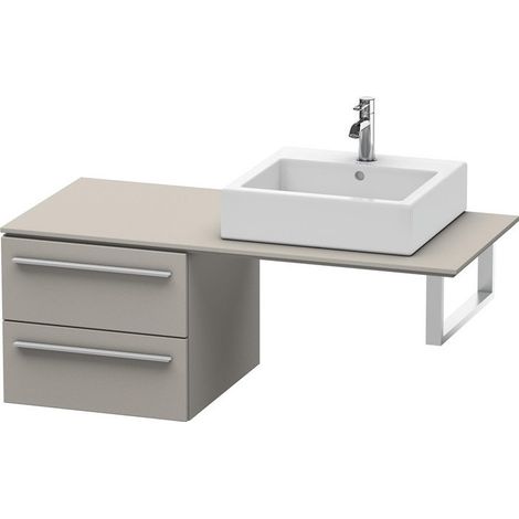 Duravit X-Large Base armadio per console 6723, 2 cassetti, 500 mm, Colore (anteriore/corpo): Terra Opaco - XL672301414