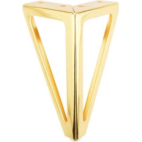 4-teiliges goldenes DIY-Tischbein-Schrankbein-Stuhlbein-Sofabein-Set und mehr