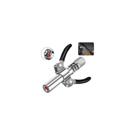 Raccord de pistolet à graisse – Acier allié durable – Haute pression 10 000 psi – Compatible avec toutes les presses à graisse (1/5)