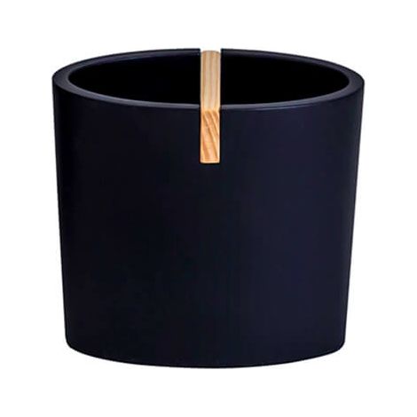 Showerdrape Sonata Black & Bamboo Toothbrush Holder (1/3)