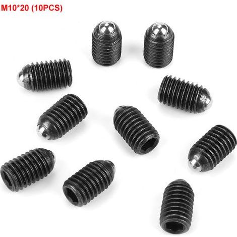 10 steel ball spring plungers M10x20 for mechanical fastening assembly (1/5)
