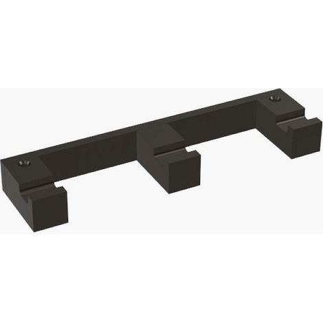 Colombo Design Miniq appendiabiti triplo grafite opaco codice prod: BCD137-GM