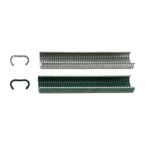 PUNTI IN STECCA PER PINZA RETE AUTOMATICA MUNDIAL Zincati, foro Ø 5-11 mm - Conf. 960 pezzi - MUNDIAL