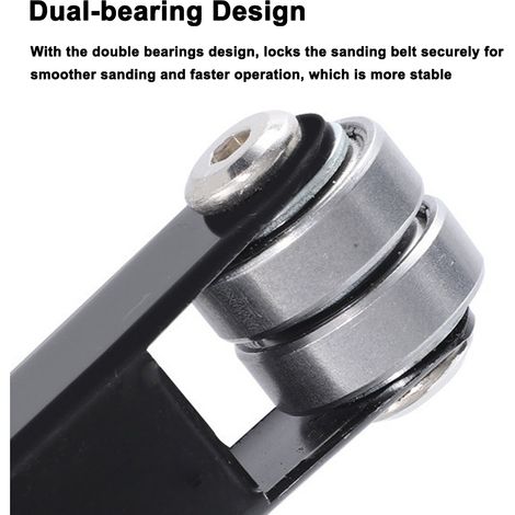 [JAMAIS UTILISÉ]Meuleuse d'angle modifiée pour ponceuse à bande abrasive, outil de modification multifonctionnel pour le travail du bois, compatible avec les meuleuses d'angle modèles 100 et 125.