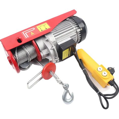 Treuil Électrique, 1300W de Puissance, Capacité de Levage de 800kg (1/2)