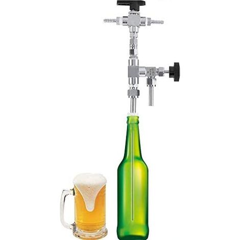 Bouteille de remplissage, 304 pression en acier inoxydable contre la bière Bouteille de remplissage Home Brew CO2 de la bière Kit (1/5)