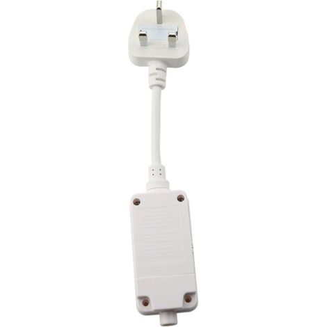 Adaptateur de Prise Britannique 13A 240V avec Protection RCD et Disjoncteur Domestique (1/4)