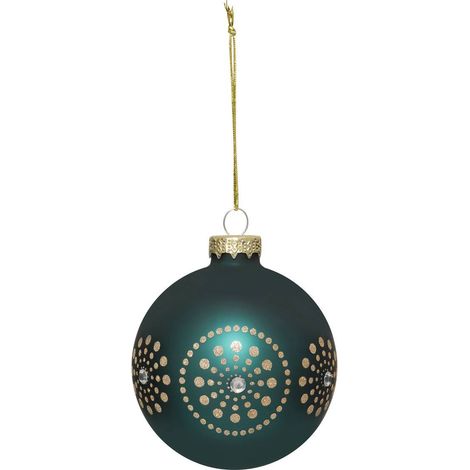 Vetro bdn 80mm verde fuoco d artificio - Feeric lights & christmas (1/2)