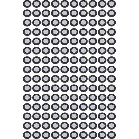Reflective magnetic targets, 3D scanning, reference point markers for precise optical tracking, 6mm ID 10mm OD, 150 pieces (1/5)