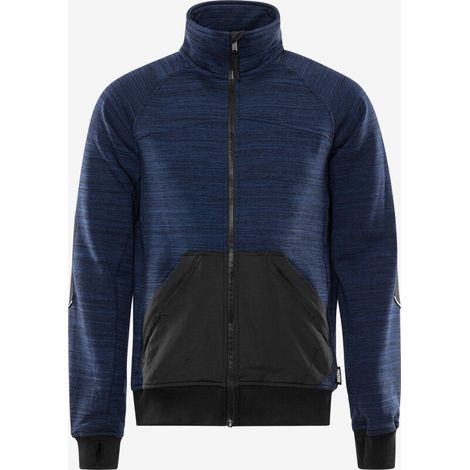 Sweatjacke 7052 SMP FRISTADS Marine/Schwarz Gr. L (1/4)