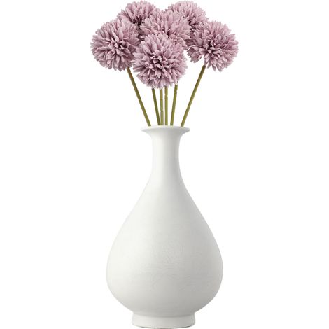12 boules de chrysanthèmes, fleurs artificielles en soie, tige flexible, décoration mariage maison jardin (1/5)