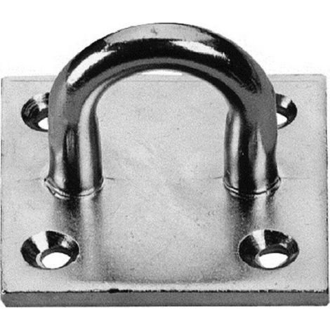 POLLMANN se auf Platte 55x55x5mm hell verz. (1/2)