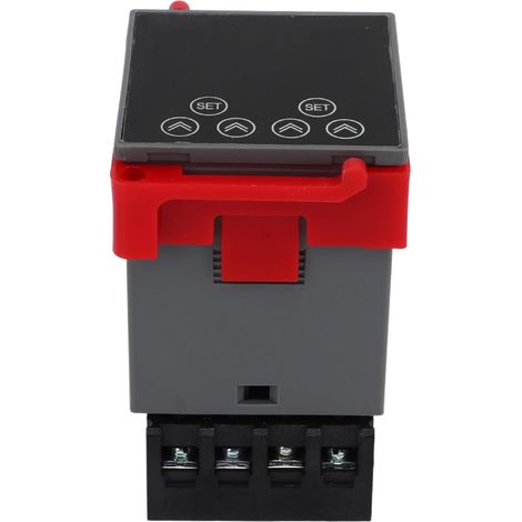 Relais multifonctionnel avec écran LCD, boîtier en PP ignifugé, 3 (1/5)