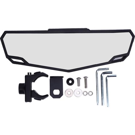 Specchietto retrovisore UTV, specchietto retrovisore centrale universale, specchietto retrovisore centrale UTV da 1,5 a 2 pollici, staffa per gabbia antirollio compatibile con XP 1000 XP 4 1000 S 1000 (1/5)