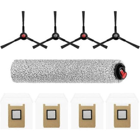 Bolsa para el polvo con cepillo lateral y mopa, compatible con aspiradoras Eufy Omni E25/E28. Repuestos y accesorios: bolsas de repuesto. (1/5)