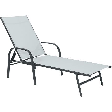 LETTINO PRENDISOLE 'PURO RELAX' tessuto colore grigio