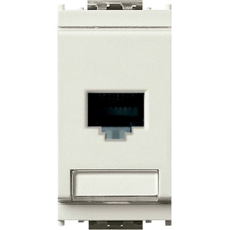 VIMAR - 16359.6.B Presa RJ45 Netsafe Cat6 UTP 110 bianco