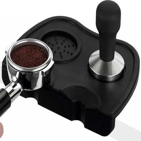 Tapis de tassage en silicone pour expresso, tapis de tassage pour café 20 x 15 cm, tapis de tassage en silicone pour expresso (1/5)