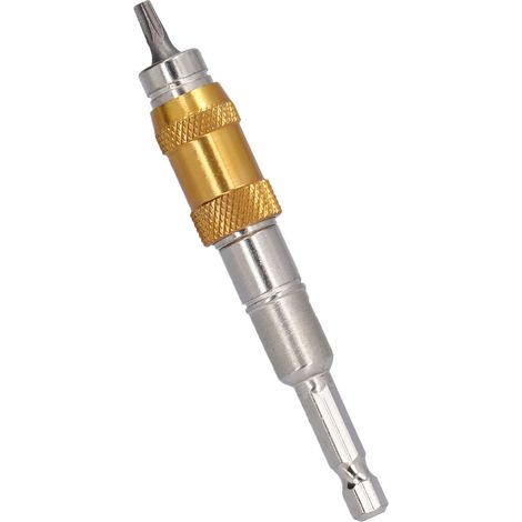 Rallonge porte-embout magnétique 1/4 pouce hexagonale flexible pour visseuse, accessoires et kit d'embouts (1/5)