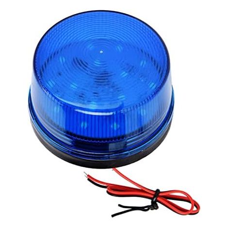 Avertisseur Lumineux LED 12V/24V, Feu Clignotant d'Avertissement Stroboscopique pour Voiture Camion, Lampe d'Éclairage d'Urgence DC9-12V pour Garage Maison (1/5)