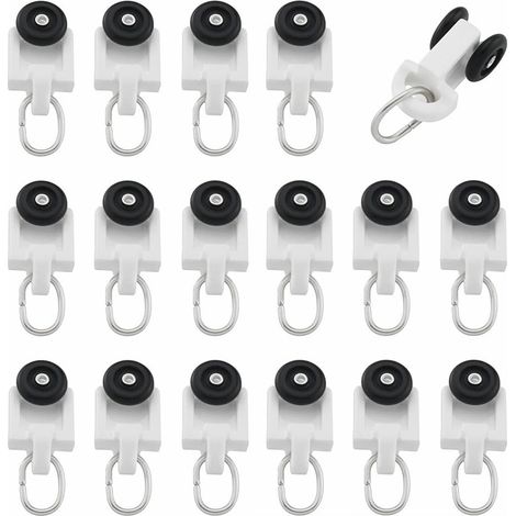Jialisi Elektrische Gardinenschienen und -rollen, Gardinenzubehör, Shangfei Schienen und Rollen, Kugelrollen, Smart-Home-Produkte (30 Stück) (1/5)
