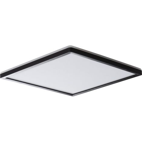 Plafoniera LED quadrata nera 30cm 17,5W CCT IP54 Kanlux (1/2)