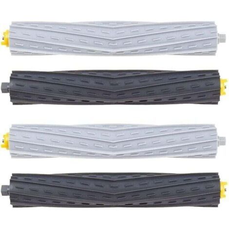 QORVA-Lot 4 Brosses Rouleau Compatibles avec iRobot Roomba 800 900 Series Replacement Accessories pour Aspirateur Robot