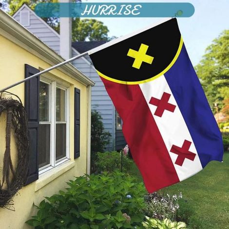 Sonew drapeau imprimé Drapeau Premium pour drapeau Lmanburg, en Polyester imprimé Double face, luminaire decoration couleur (1/5)