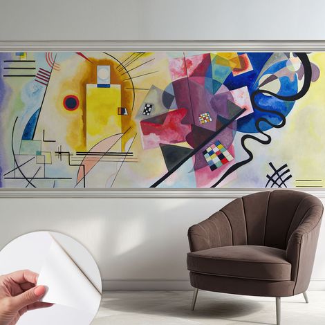 Carta da parati autoadesiva - Fotomurale adesivo - design elegante - stile moderno - Astrazione colorata 250x104 cm (1/5)