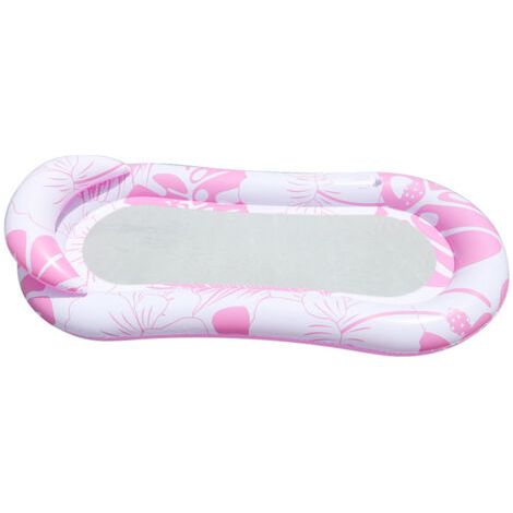 Bouee Piscine, Chaise Longue de Piscine avec Appui-tête, Matelas Hamac Flottant pour Piscine, Jouets Nouilles,Lit Gonflable pour La Plage, 160 x 90 cm (1/5)