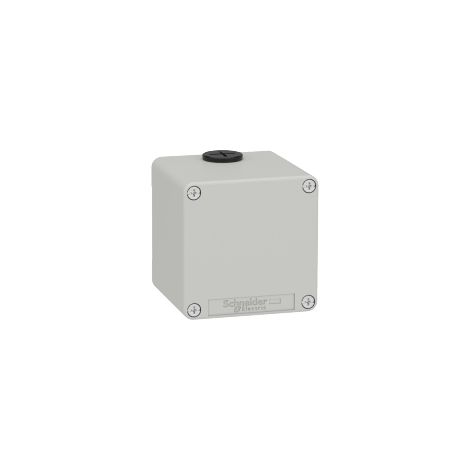 Pulsantiera in metallo grigia  M20 non forata 80X80X77 UL CSA - XAPD14