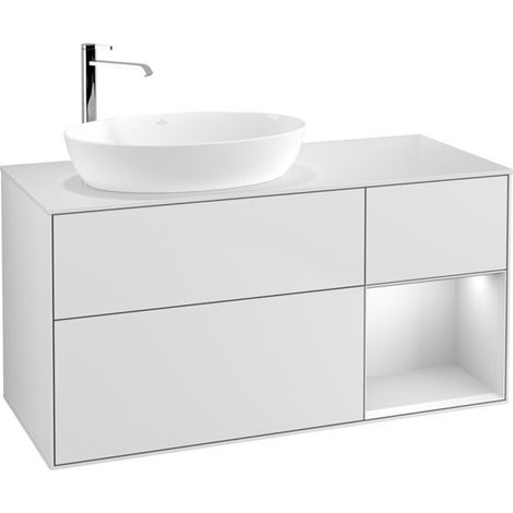 Villeroy & Boch F931MTMT Meuble sous lavabo Finion F93 (1/2)