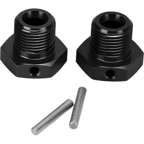Adaptateur de moyeu hexagonal 17mm en alliage d'aluminium avec goupille pour ARRMA 1/8, pièce de rechange RC (1/5)