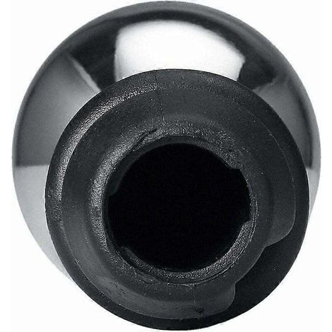5-Gang-Schaltknauf aus Aluminium für 106 206 207 207 306 307 407 408 508 Silber + Schwarz Nummer (1/3)
