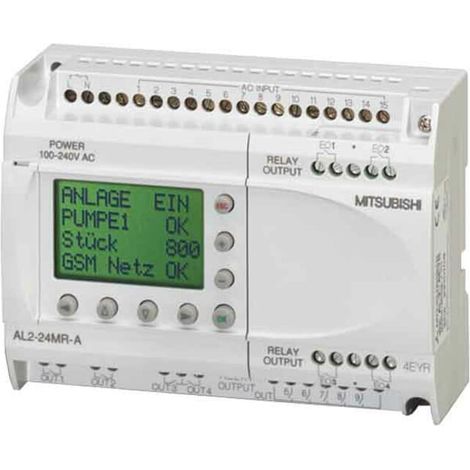 Mitsubishi Electric Alpha XL-Grundgerät 24VDC 8E/6A AL2-14MR-D215073